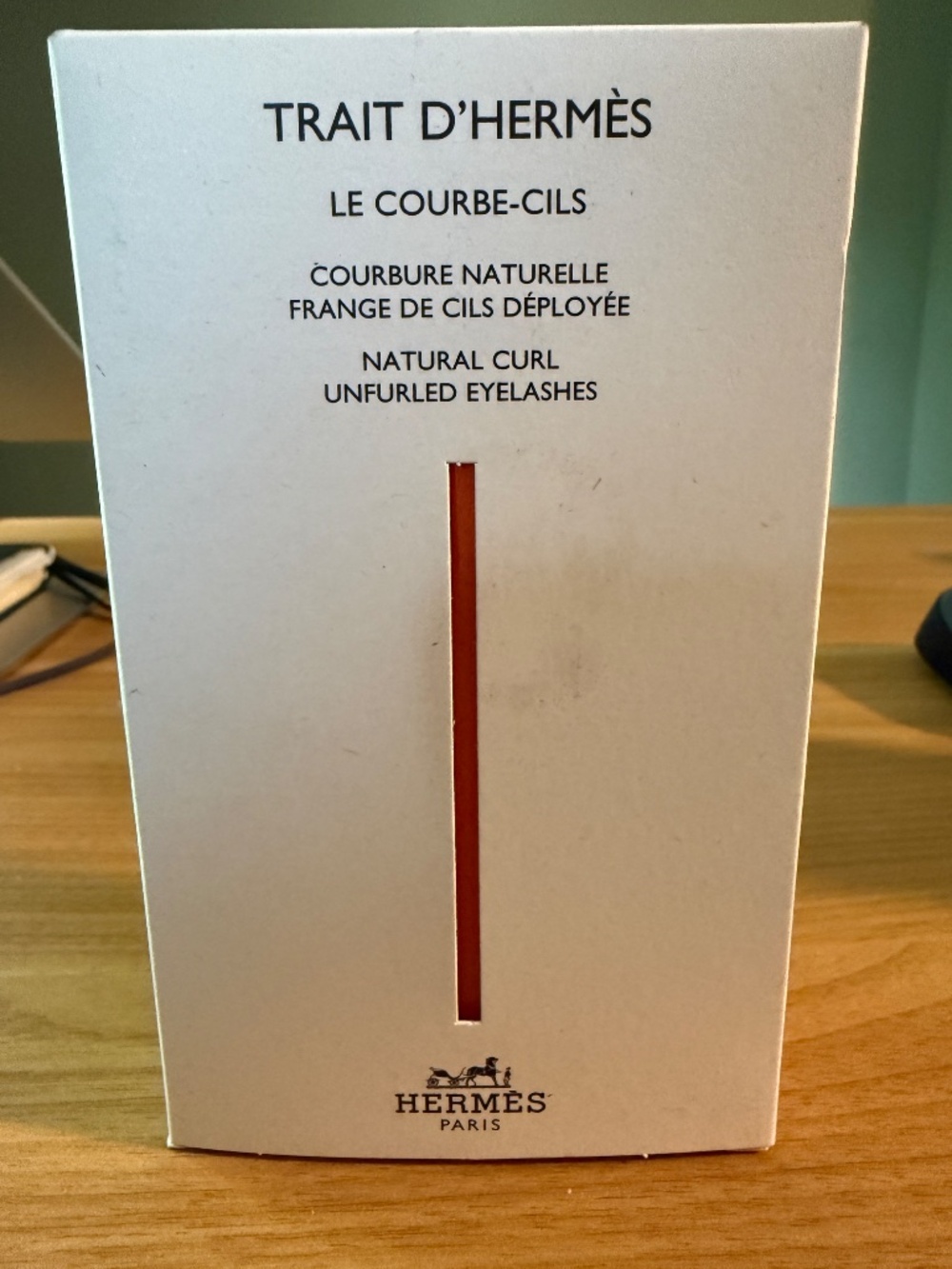 Hermès Trait d’Hermès Le Courbe-Cils Eyelash Curler Set NIB